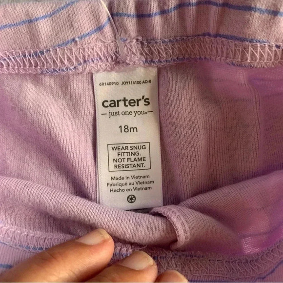 4 Piece 18 Month Bundle- Cotton Candy Whales - Picture 10 of 11